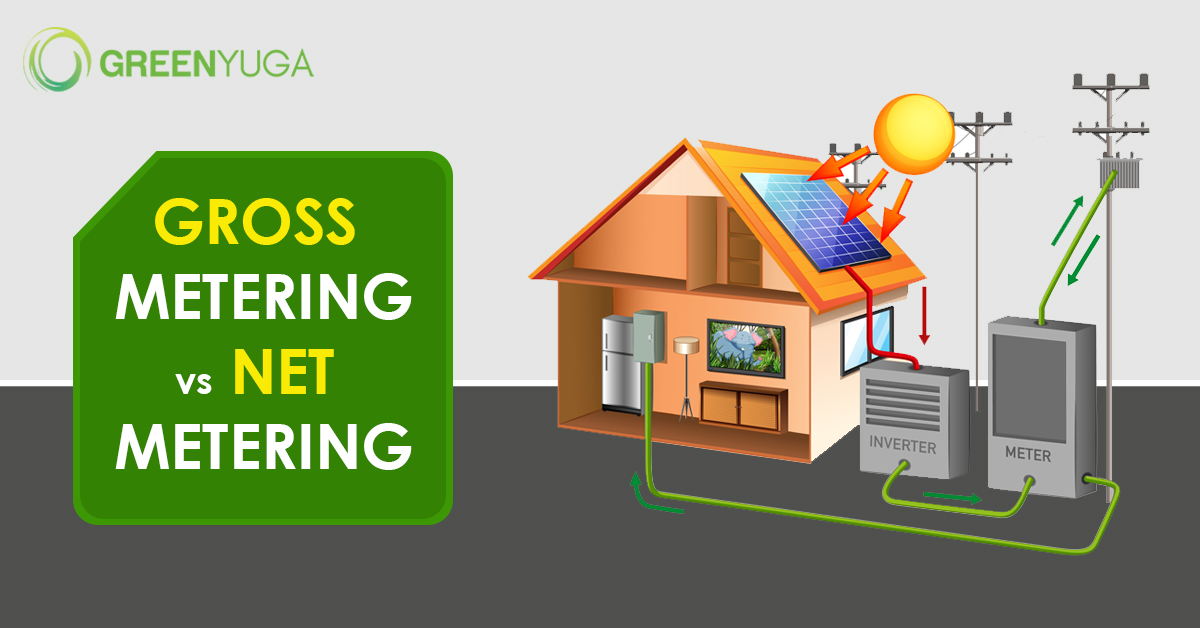 What Is Net-Metering And Gross Metering & How It Works? – Greenyuga