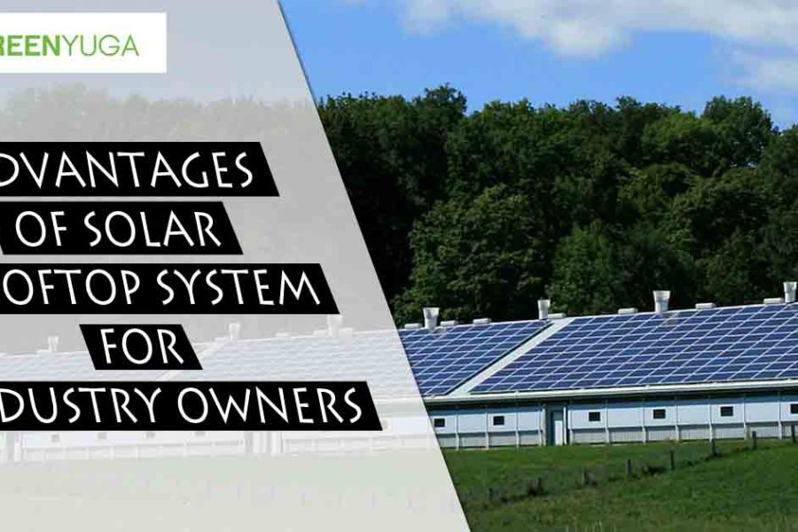 advantages of solar rooftop system for Industries